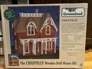 Greenleaf Chantilly Wooden Dollhouse Kit - &