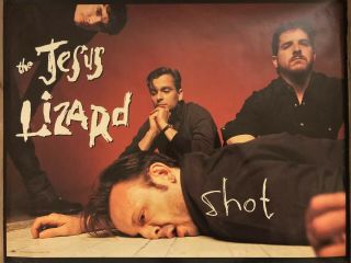The Jesus Lizard/ Shot Capitol Records Promotional Album Poster Out Of Print