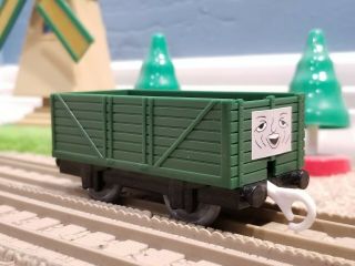 Tomy Trackmaster Thomas & Friends Custom Troublesome Truck Cargo Car Green
