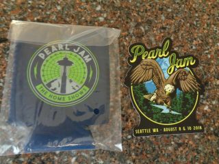 Pearl Jam Koozie Can Holder Seattle Home Shows 2018 With Sticker Coozie Pj