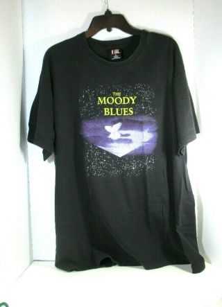 The Moody Blues Concert Tour T Shirt Black Xl Collectible Memorabilia Rock & Pop