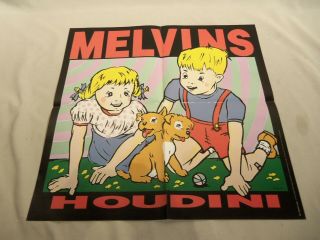 Melvins - Houdini 18 " X 18 " Promotional Poster For The Album - Kozik 93