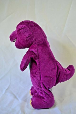 Barney the Dinosaur DINO DANCE Animated Singing Dancing Plush Purple 2002 13 