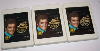 Vintage 1977 The Elvis Presley Story 8 Track Box Set DMS3 - 0263 - RCA 3