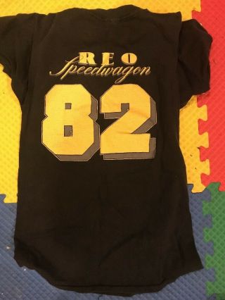 1982 Reo Speedwagon Vintage Concert Tour T - Shirt (r.  E.  O. ) Size S