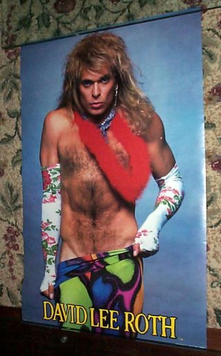 2 David Lee Roth Van Halen 1986 Vintage Posters Last Ones