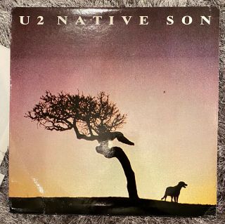 Rare U2 Vinyl Live Boot 2 Lps - Native Son - 1987 Italy - Exc