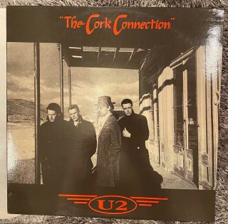 Rare U2 Vinyl Live Boot 2 Lps - The Cork Connection 1987 Uk - Exc