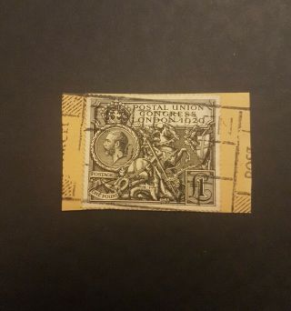 Gb King George V Postal Union Congress 1929 £1 Stamp Kgv Royal British Empire