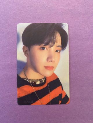Bts Map Of The Soul Persona Official Photo Card Version 4 J - Hope