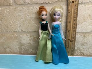 Disney Frozen Princess Elsa And Anna Mini 5  Doll