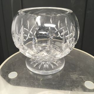 Vintage Waterford Crystal Lismore Footed Open Sugar Bowl,  Euc