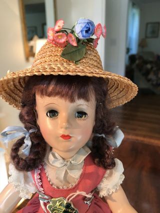 Antique Vintage Madame Alexander 14.  5” Margaret O’Brien Doll Outfit Tag 2