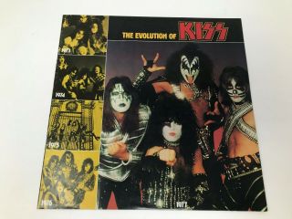 Kiss Vintage Alive Ii L.  P/record Album Insert Booklet 