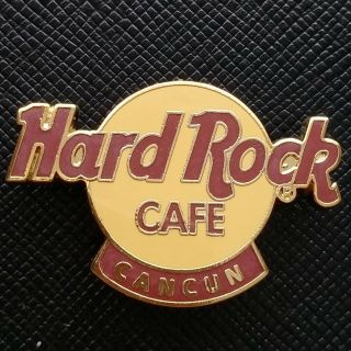 Cancun Mexico - Hard Rock Cafe - Classic Hrc Logo Collectible Pin Souvenir Rare