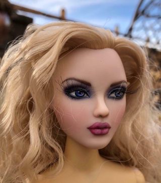 Ashton Drake Ooak Simply Gene Blonde Repaint Doll By Lisa Gates