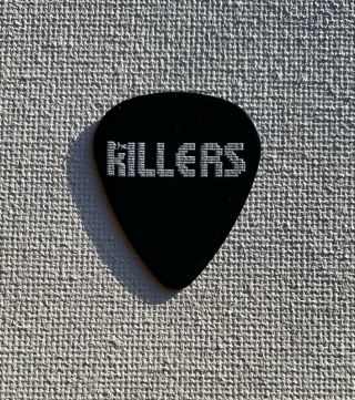 The Killers - Dave Keuning 2005 Signature Tour Issued Guitar Pick Black