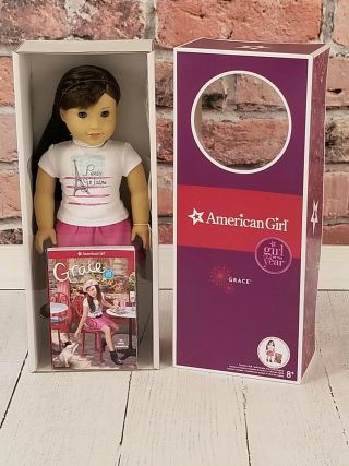 American Girl Grace Thomas Doll And Paperback Book,  Girl Of The Year 2015 -