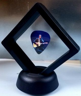 The Eagles Glenn Frey Guitar Pick Display Framed Rock Band Novelty Gift Present