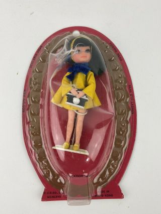 Vintage Uneeda Vacation Time Tiny Teen Mini Doll 5 " Party Time Model 76000
