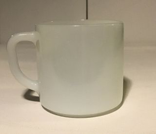 Vintage Disney Donald Duck Federal Milk Glass Coffee Tea Cup Mug 3
