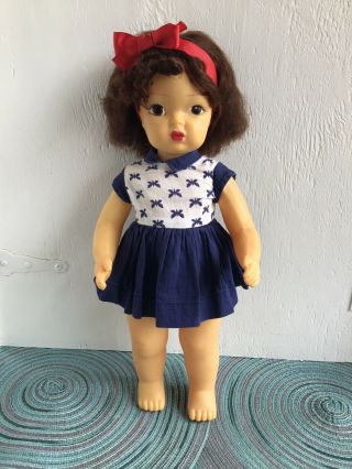 Vintage 1950’s Terri Lee Doll In Outfit