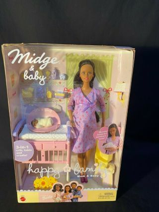 Nip 2002 Mattel Midge & Baby - Happy Family Mom & Baby 1