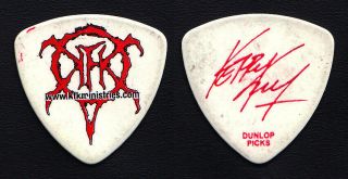 Slayer Kerry King Kfk Ministries Concert - Guitar Pick - 2006 Tour