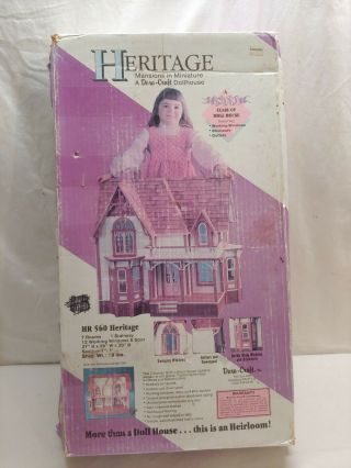 Dura Craft Heritage Doll House Mansion Hr 560