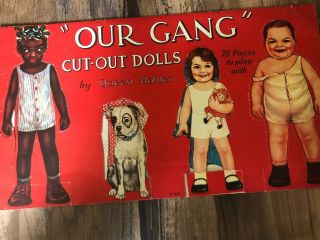 Our Gang Paper Doll Set By Queen Holden Copyright 1931
