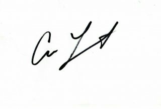 Adam Lambert " American Idol/glee " Hand Signed White Card