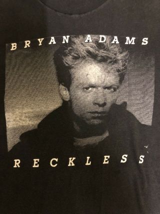 Bryan Adams: Cuts Like A Knife Sleeveless Shirt Size L