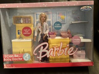 2007 Toys R Us Exclusive I Can Be A Baby Doctor Set Happy Family Very Rare