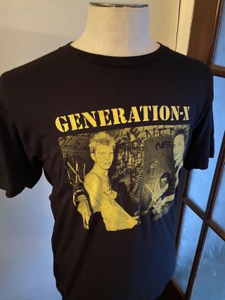 Generation X Genx Billy Idol Men’s Medium T Shirt