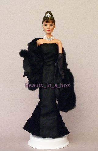 Audrey Hepburn Barbie Doll In 1956 Classic Givenchy Celebrity Redress No Box
