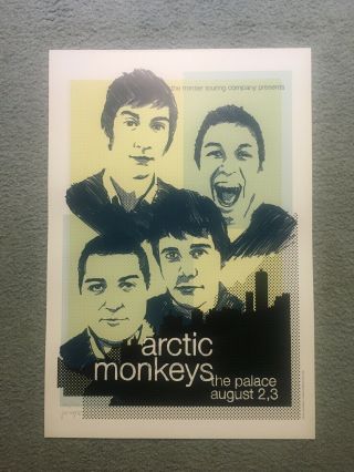 Arctic Monkeys Concert Poster Australia 2006 The Palace S/ ’d