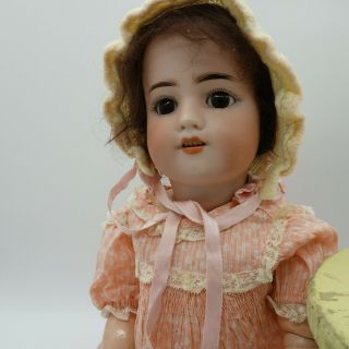 Antique Simon & Halbig S&H Bisque Doll Brown Sleepy Eyes 540 Germany 2