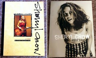 2 X Sheryl Crow Show Programmes - 1997 Tour,  1999 Globe Sessions Tour