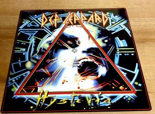 Def Leppard - Hysteria - 12x12 Inch Metal Sign