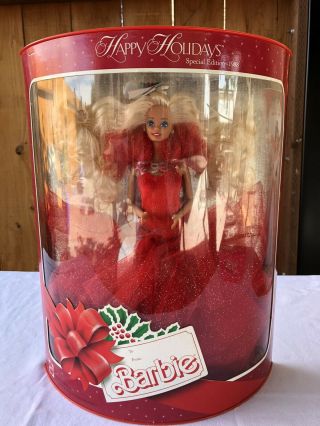 Happy Holidays Barbie 1988 Special Edition.  Mattel 1703.  Nev.  Open.