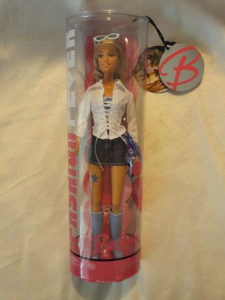Barbie Fashion Fever Doll H0644 J1408 In Tube Tattoo Mini Skirt Boots