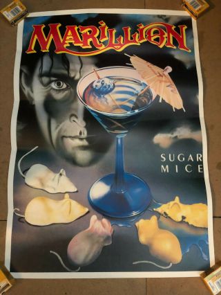Marillion Promo Poster - Sugar Mice