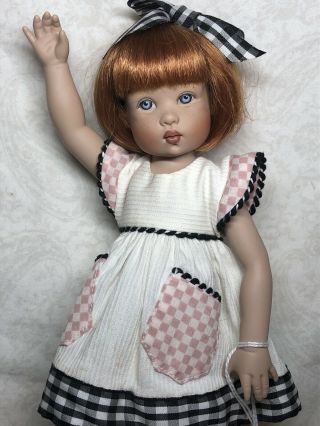 11” Limited Helen Kish Vinyl Doll Bitty Bethany” Adorable Redhead Bow No Box Me