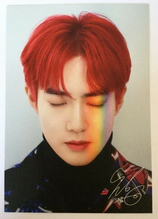 Suho EXO Nature Republic Day And Night Postcard Set 2