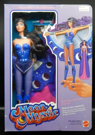 1979 Vintage Mattel Guardian Goddesses Moon Mystic Doll Nrfb 12 " Pre She - Ra Toy
