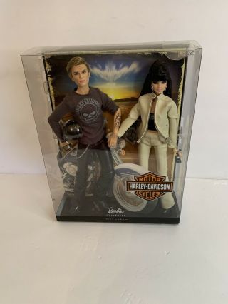 Pink Label Harley Davidson Barbie And Ken Gift Set