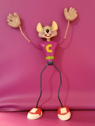 Chuck E Cheese Bendable Action Figure 11 " Rat Charles Entertainment