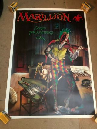 Marillion Poster - Script For A Jester 