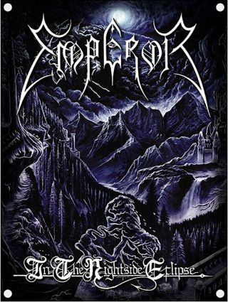 Emperor Black Metal Fabric Poster / Flag