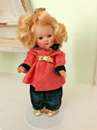 Vintage Vogue Strung Ginny Doll Tv Time Outfit 1953 Adorable